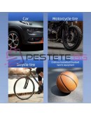 Стартер за кола компресор за гуми USB захранване LED светлина 4в1